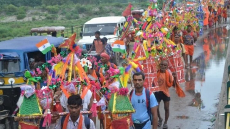 Kanwars on way to Haridwar (File photo)