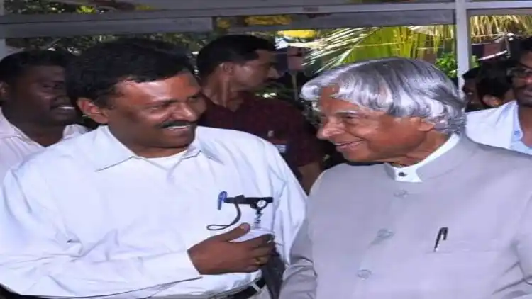 APJ Abdul Kalam with Nellai S Muthu