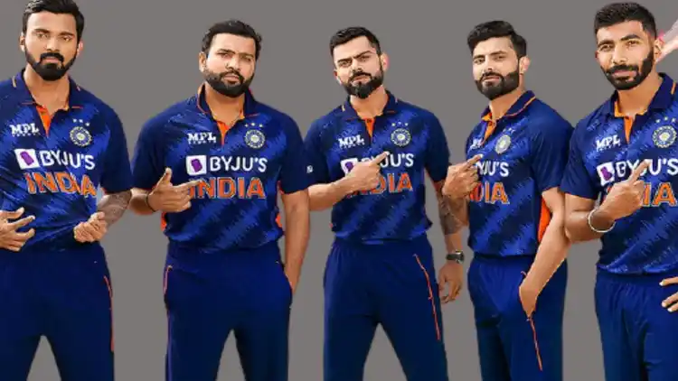 Fan-inspired Indian team jersey for T20 World Cup unveiled - The Hindu