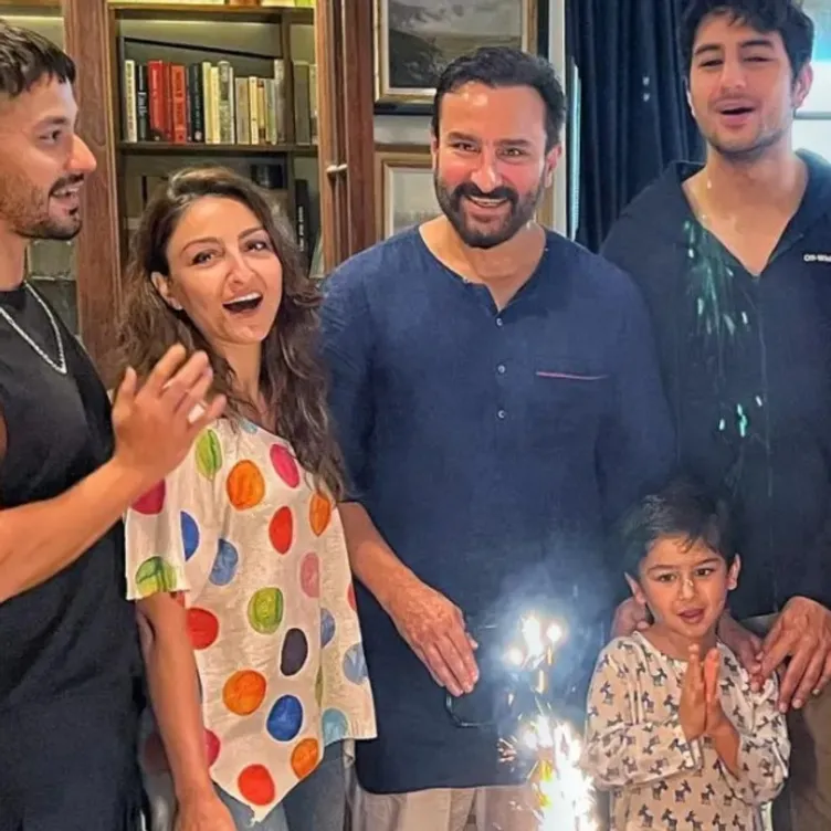 Saba Pataudi Shares Birthday Pictures Of Saif Ali Khan