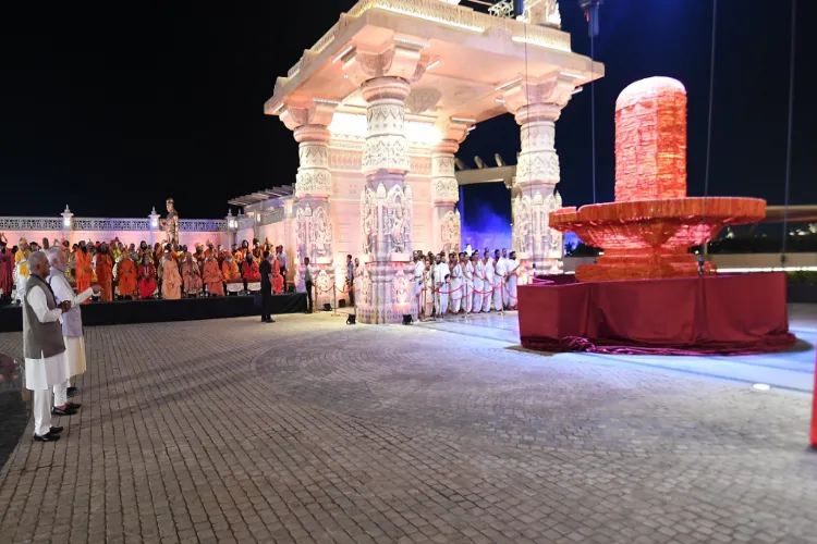 Prime Minister Narendra Modi offering prayers in Ujjain