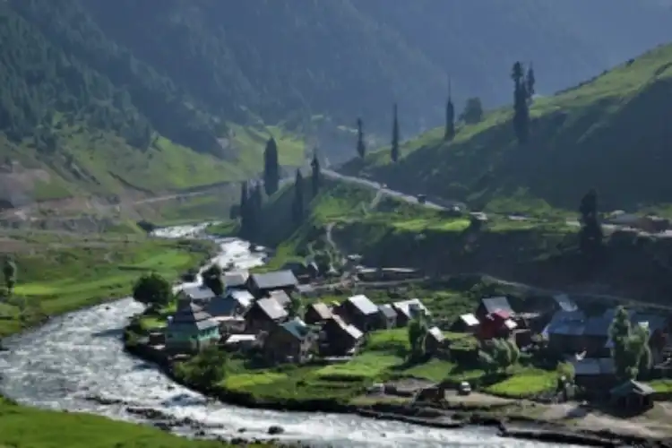 A scene of Kashmir