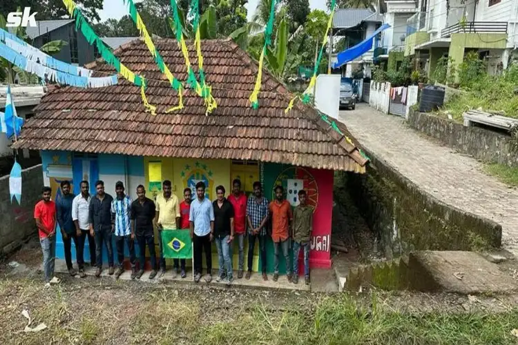 The FIFA house of 17 friends in Kochi, Kerala