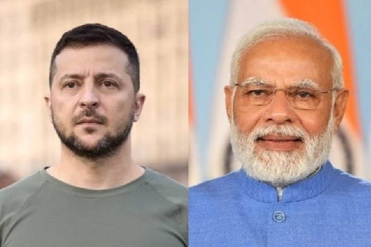 Zelenskyy, PM Modi