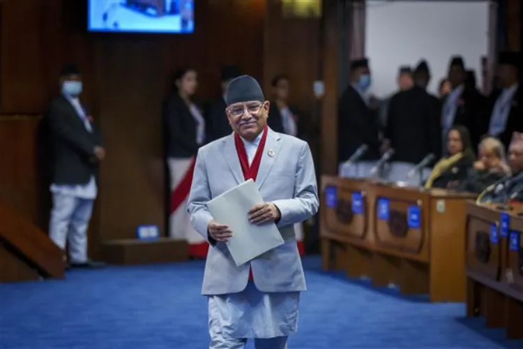 Nepal Prime Minister Pushpa Kamal Dahal 