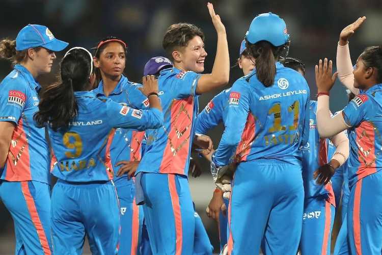 Mumbai Indians have to the top of the points table in the WPL