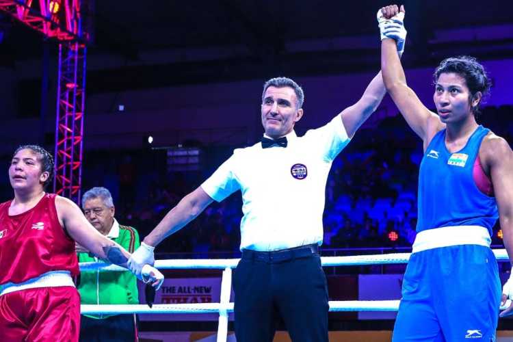 Lovlina Borgohain won her opening bout comprehensively