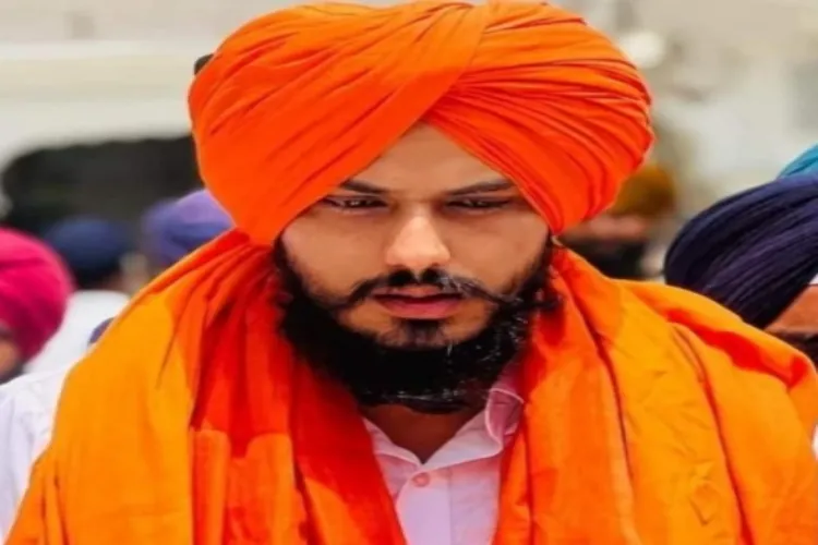 Khalistan ideologue Amritpal Singh 