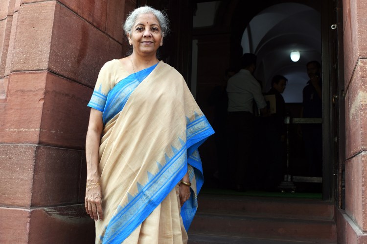 Finance Minister Nirmala Sithraman