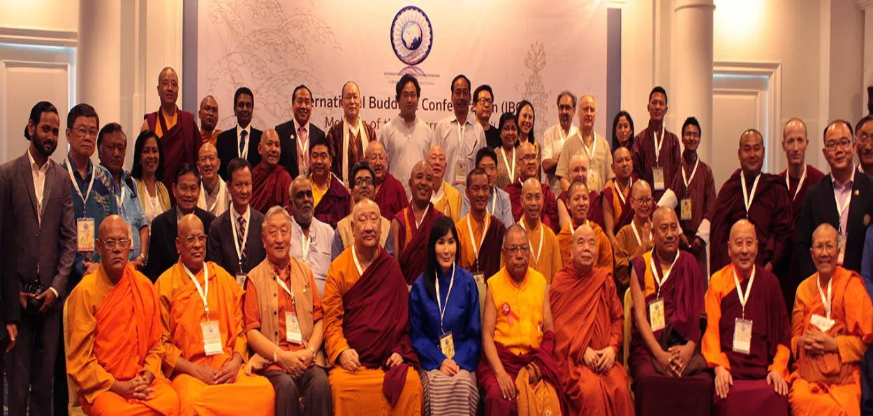 Buddhists - members of the International Buddhist Confederation