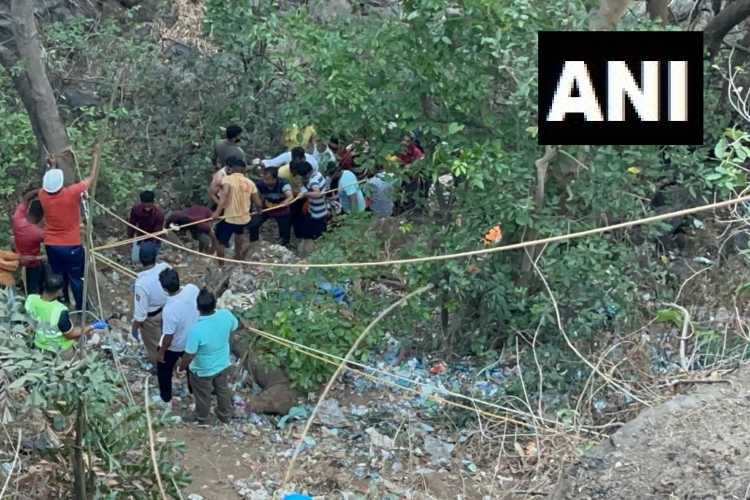 Atleast 12 people were killed when the bus they were travelling in plunged into a ditch in Raigad