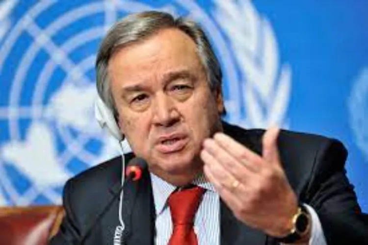 United Nations Secretary General Antonio Guterres