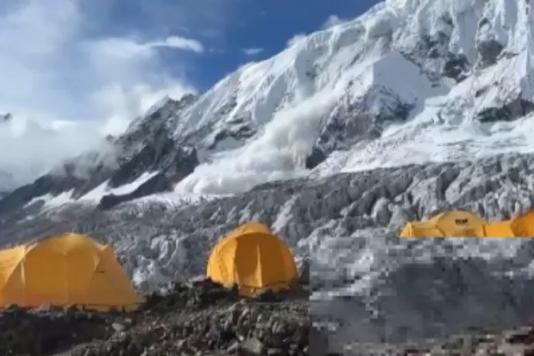 Avalanche in Nepal