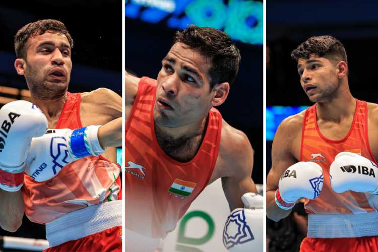 For the first time India will return with three medals from the IBA World Boxing C'ships