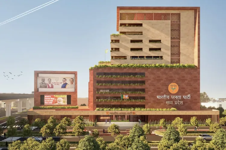 BJP headquarters in New Delhi