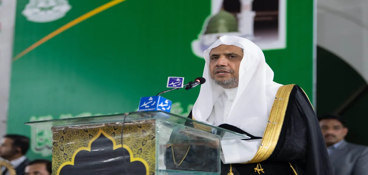 Sheikh Dr. Muhammad bin AbdulKarim Al-Issa, secretary-general of the Muslim World League