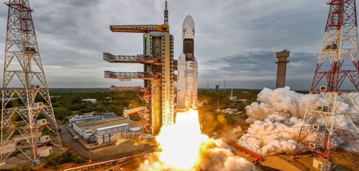 The GSLV Mark 3 (LVM 3) heavy-lift launch vehicle lifted off successfully from the Satish Dhawan Space Centre in Andhra Pradesh’s Sriharikota