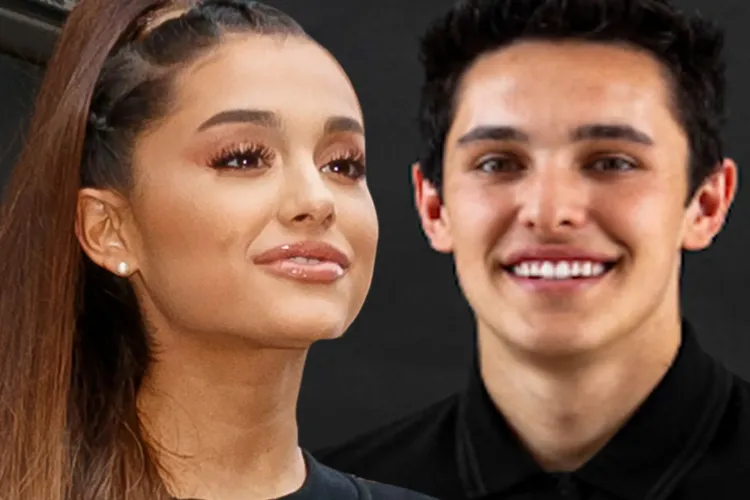 Singer and actor Ariana Grande continued to spark rumours about her relationship with husband, Dalton Gomez