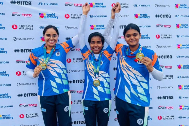 Archery World Cup 2023 stage 4: India end with 2 gold, 3 bronze medals