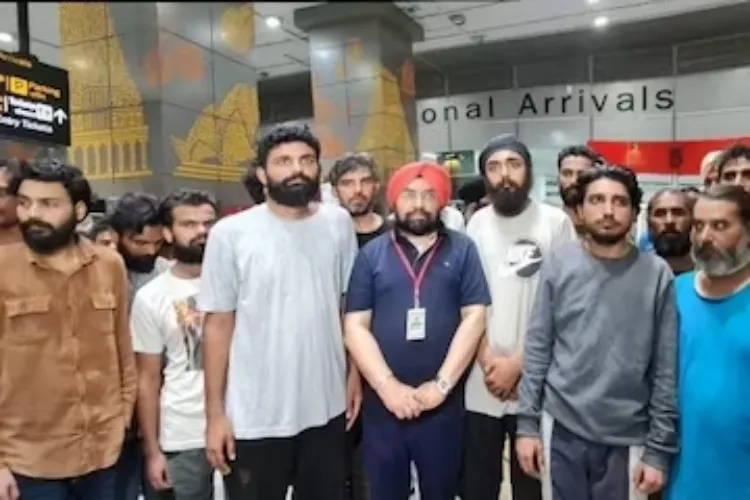 17 captive Indian Nationals from Punjab and Haryana safely reached India 