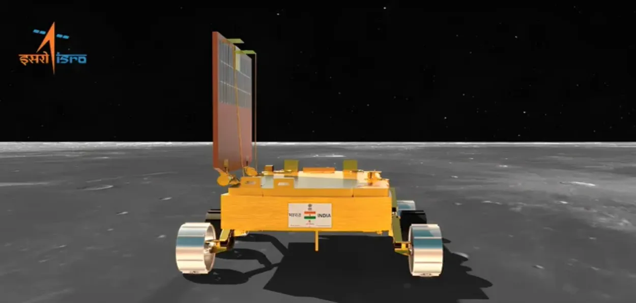 Pragyan Rover (graphic image released by ISRO)