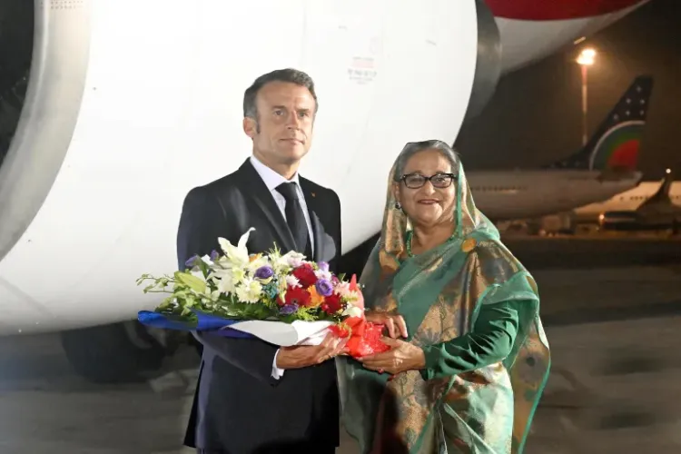 france president visit to bangladesh