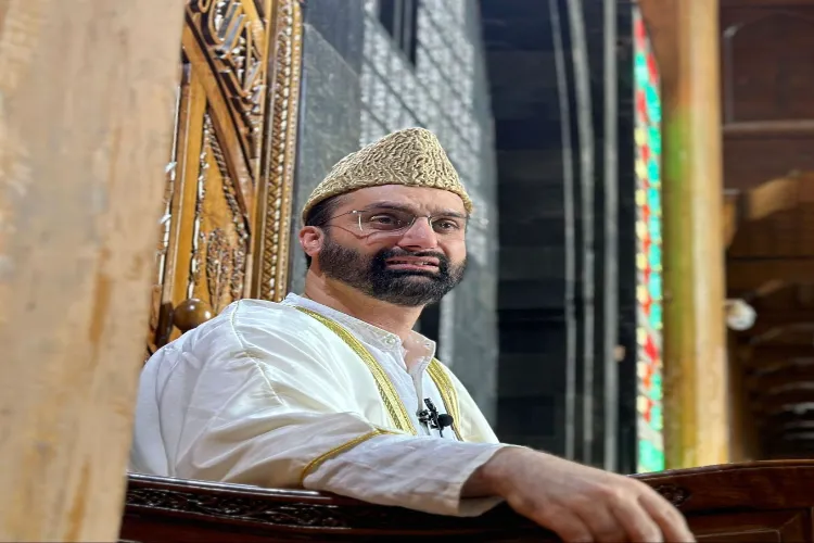 Chairman Hurriyat Conference (M), and Kashmir’s grand cleric, Mirwaiz Umar Farooq 