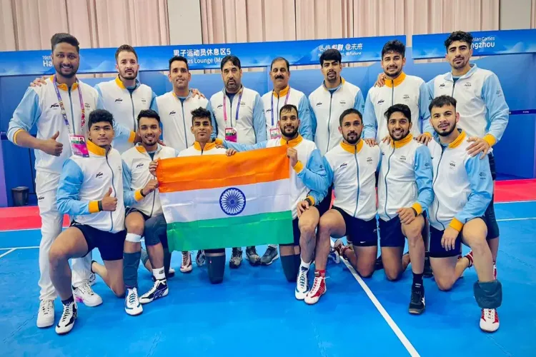 Indian men’s Kabaddi team