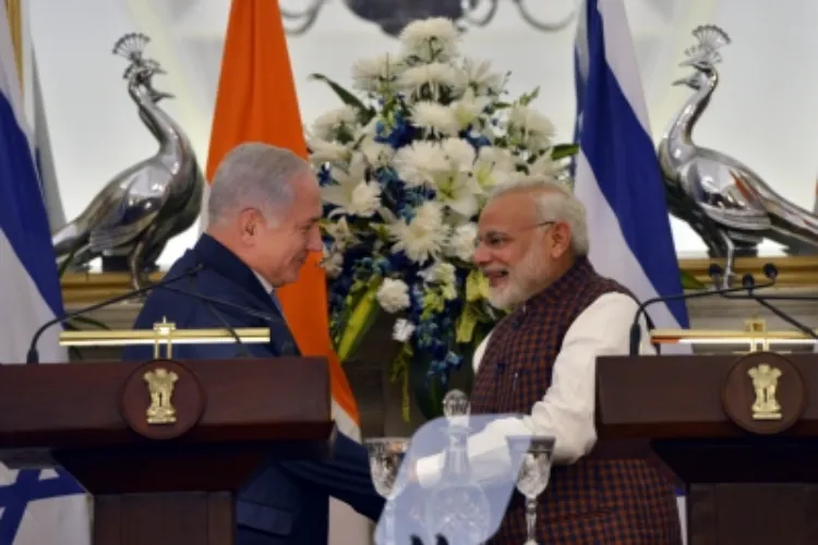 Prime Minister Narendra Modi with his counterpart Benjamin Netenyahu (File picture)