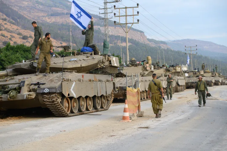 The Israeli Defence Forces said it was carrying out strikes in Lebanon