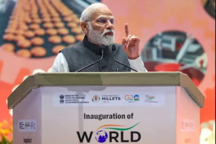 After Yoga Millets Now Set To Go Global Pm Modi At World Food India 3844