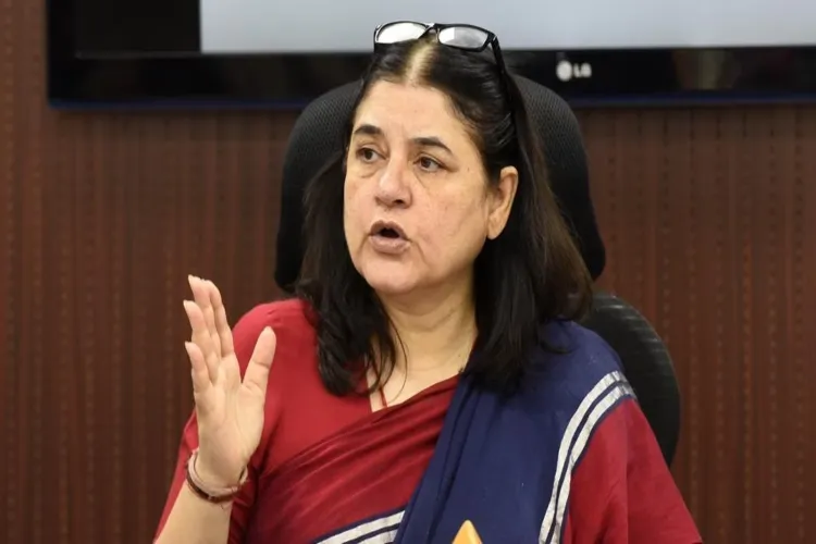 BJP MP and animal rights activist Maneka Gandhi