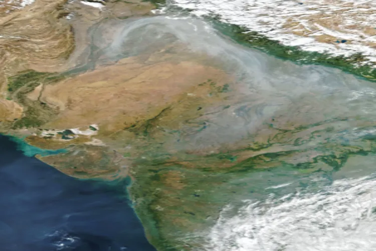 NASA satelite image captures toxic smoke over northern India