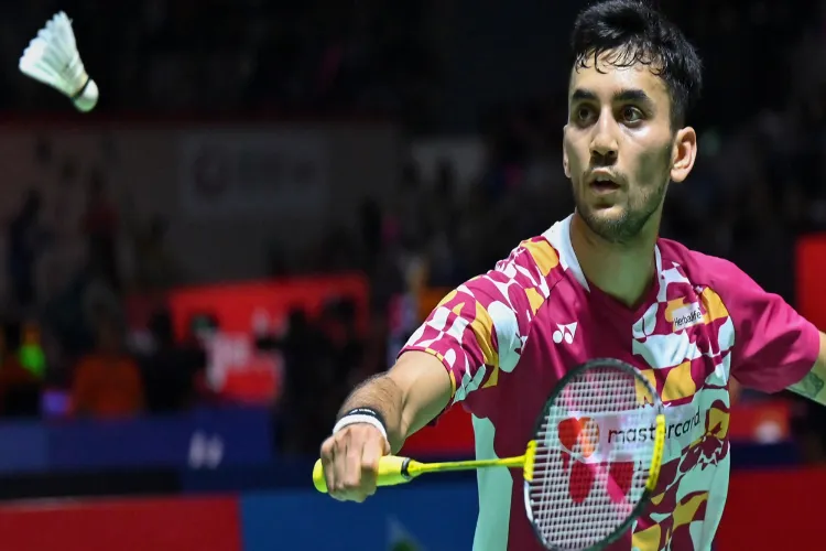 India's star shuttler Lakshya Sen 