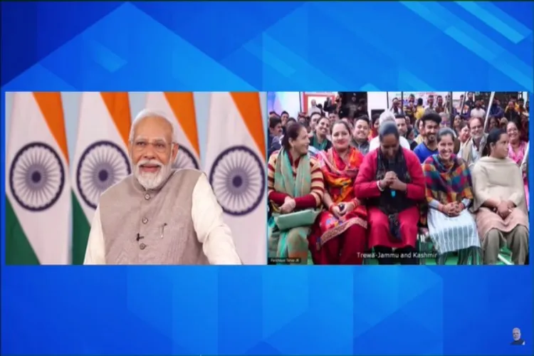 PM Modi Virtually Interacts With Beneficiaries Of Viksit Bharat Sankalp ...