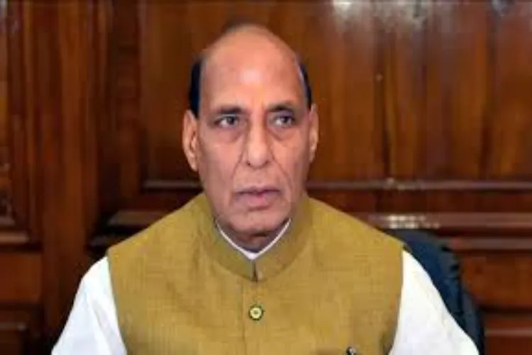 Defence Minister Rajnath Singh