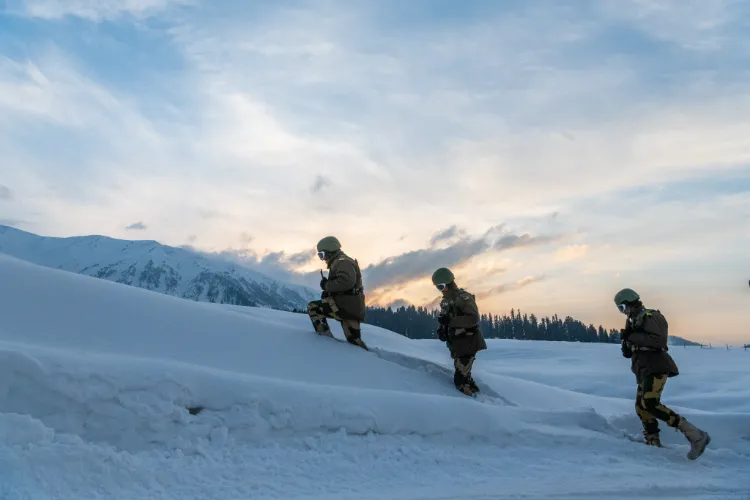 BSF men guarding India's borders in inhospitable terrain