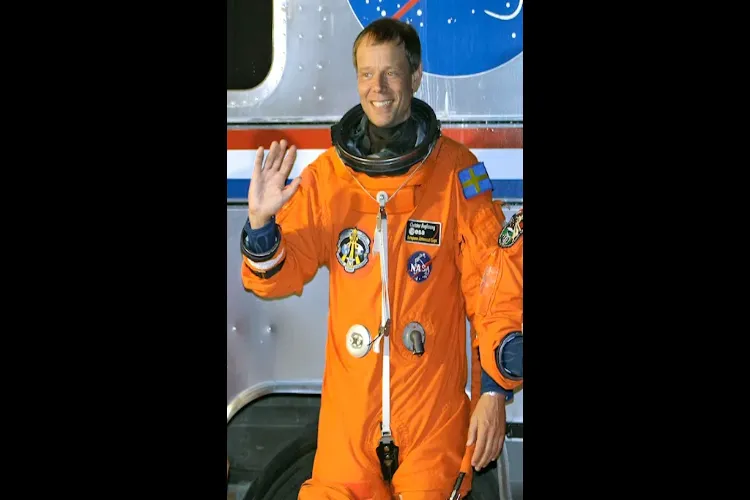 Swedish astronaut Christer Fuglesang