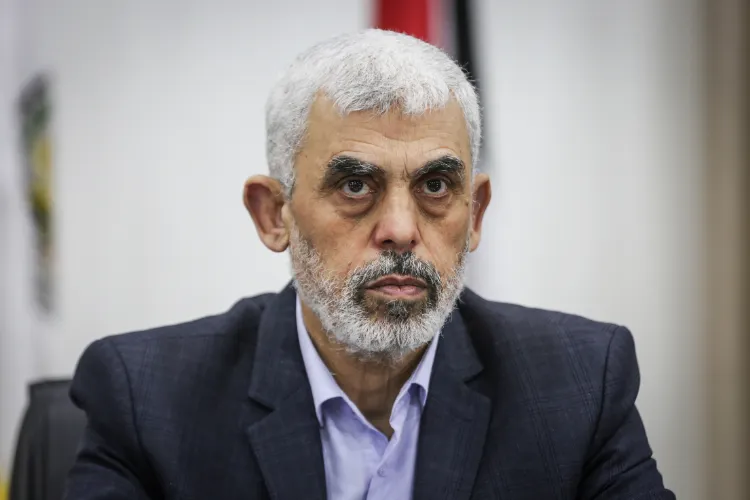 Hamas leader Yahya Sinwar 