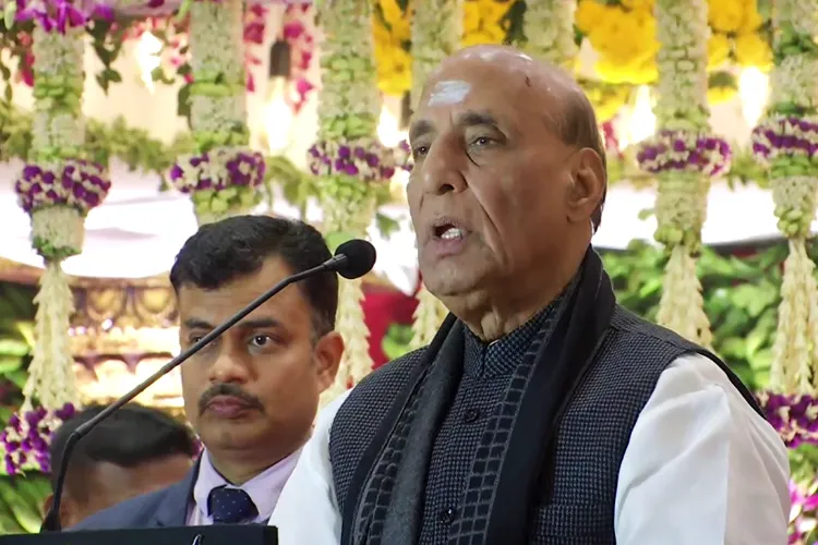 Minister of Defence Rajnath Singh