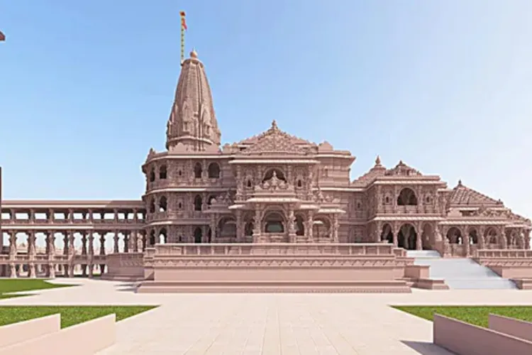 New model of Ram temple