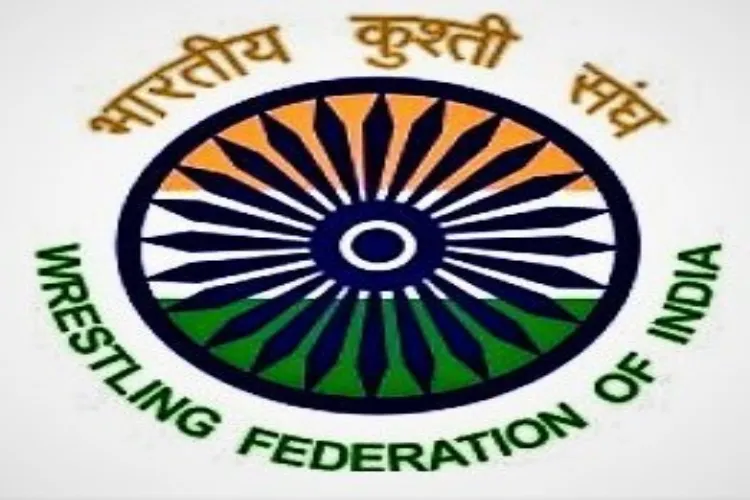 Logo of the Wrestling Federation of India