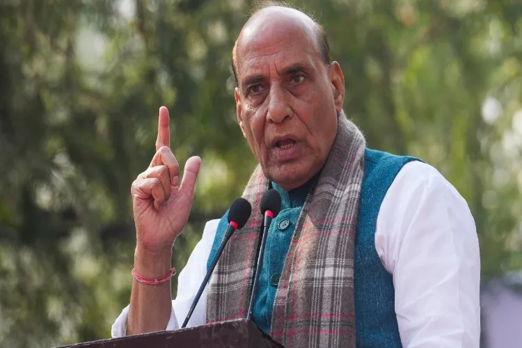 Defence Minister Rajnath Singh