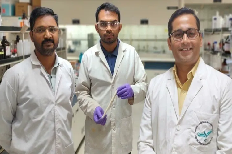 A team of scientists of IISER Bhopal