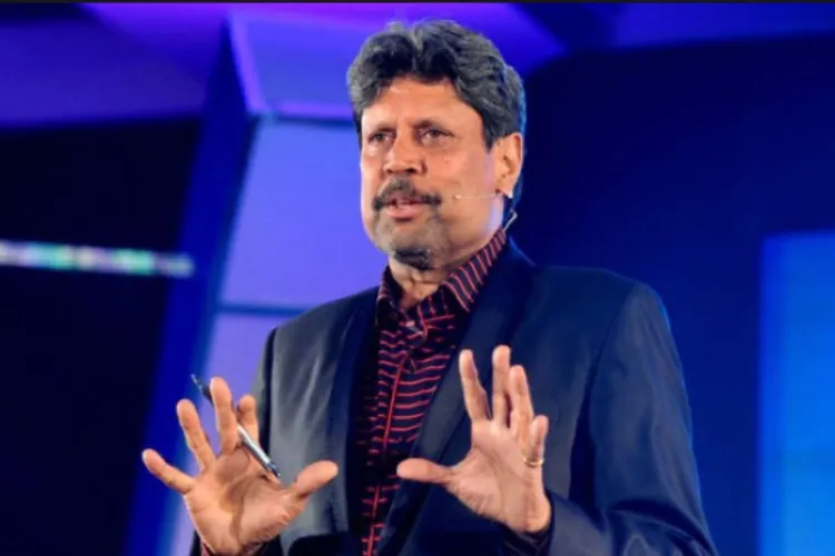 Legendary cricketer Kapil dev