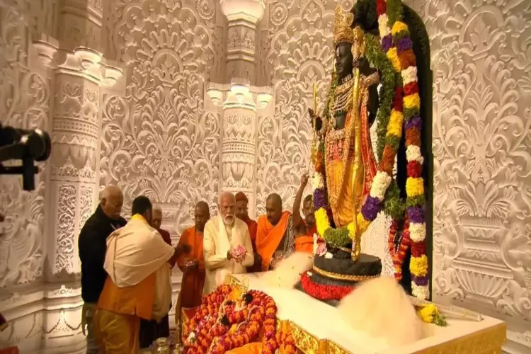 Lord Ram is the faith of India: PM Modi