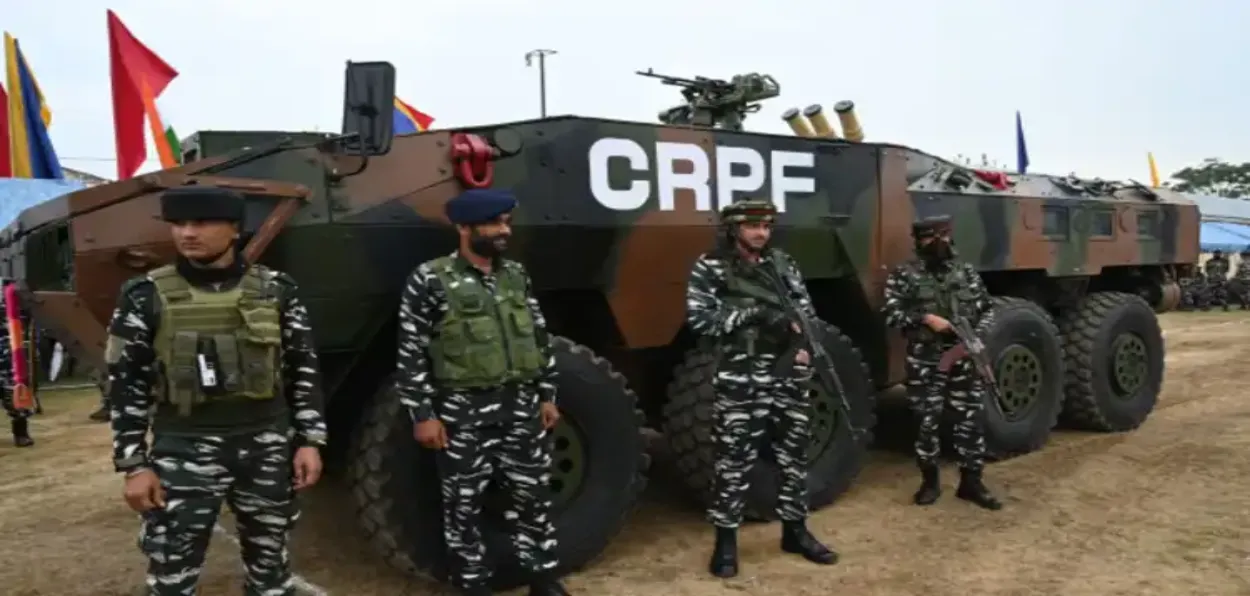 CRPF men deployed in Kashmir