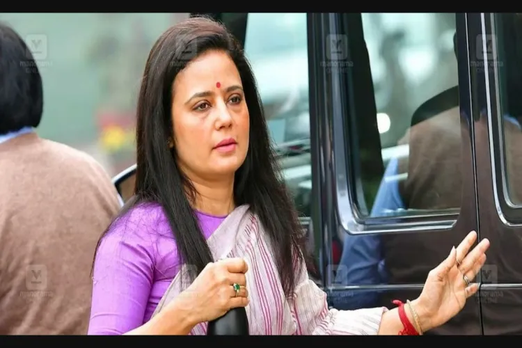 Trinamool Congress leader Mahua Moitra 