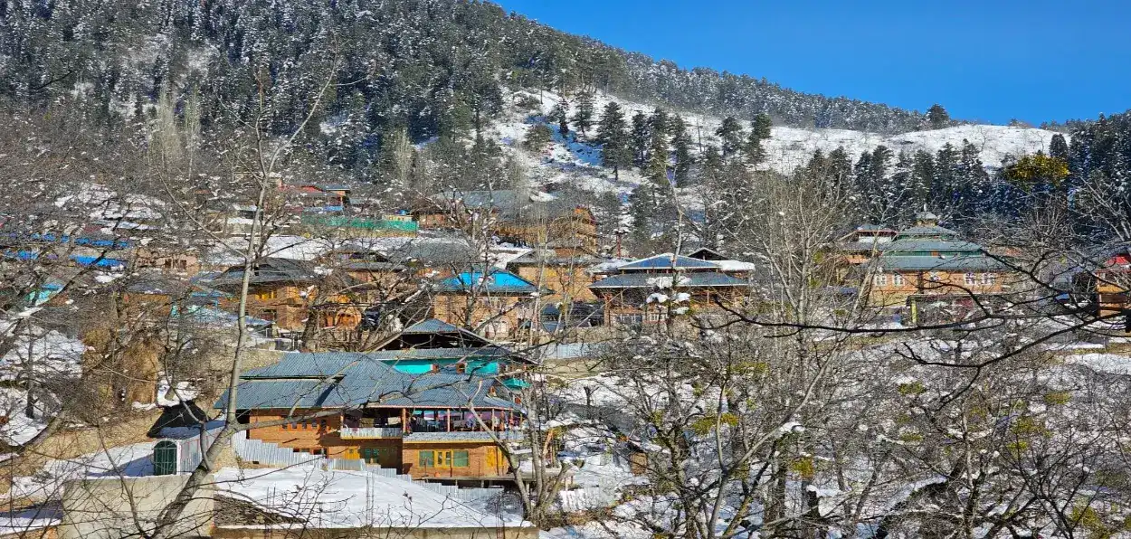 Butho village in north Kashmir