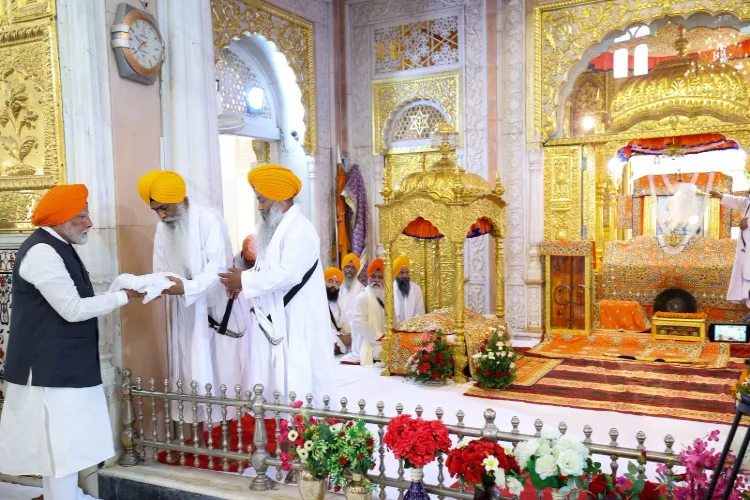 Prime Minister Narendra Modi at Harminder Sahib Patna